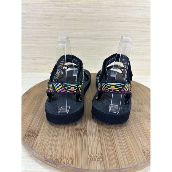 Teva Original Universal Boomerang Pink Sandals Youth Size 4 - Picture 4 of 8